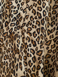 Alexander McQueen Fall 2005 Runway Look 17 Leopard Skirt with Fur Trim - Dyva's Closet