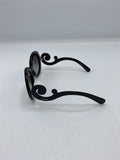 Prada Black Baroque Sunglasses - Dyva's Closet