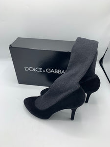 Dolce and Gabbana Sock Boots - Dyva's Closet