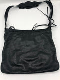 Balenciaga  Balenciaga Besace Hobo  Black Leather Messenger Bag - Dyva's Closet