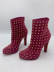 christian louboutin red boots