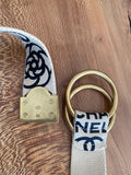 Chanel Graffiti belt
