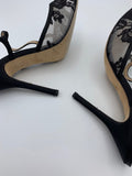 Oscar de la Renta lace heels - Dyva's Closet