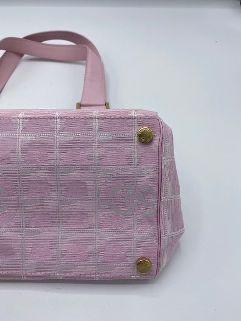 Chanel 2003 Pink Travel Ligne Sport Bag – Dyva's Closet