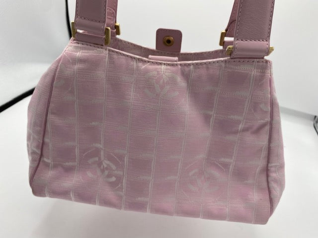 Chanel 2003 Pink Travel Ligne Sport Bag – Dyva's Closet