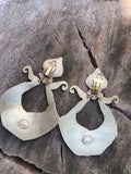 Hervé Van der Straeten hand hammered bronze earrings