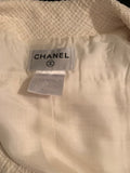 Chanel 2007 Resort  Collection Cream Tweed Dress ( look 8 on the Runway) - Dyva's Closet