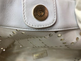 Chanel Large White Patent Leather Tote - Dyva's Closet
