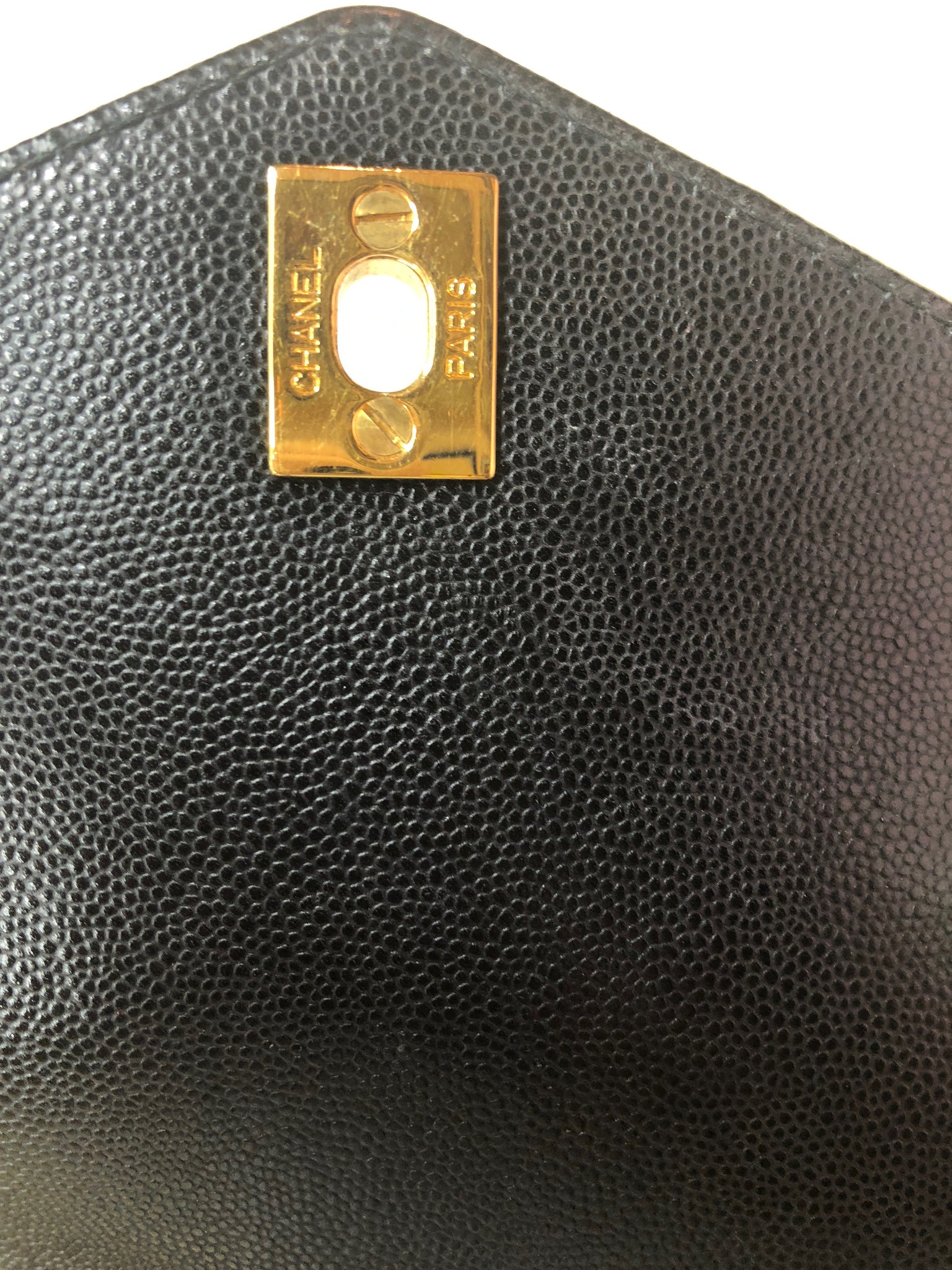 Chanel Vintage Black Caviar Kelly Bag – Dyva's Closet