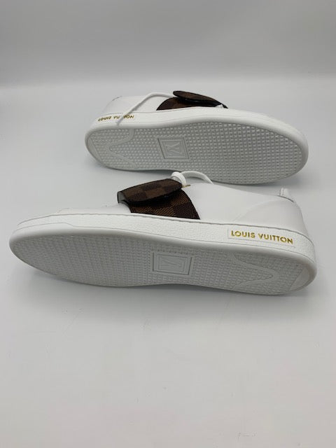 Louis Vuitton, Shoes, Louis Vuitton Sneakers With Monogram Strap