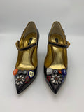 Dolce and Gabbana Brocade Mary Janes  from the Queen of Hearts Collection - Dyva's Closet