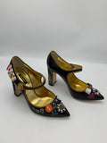 Dolce and Gabbana Brocade Mary Janes  from the Queen of Hearts Collection - Dyva's Closet