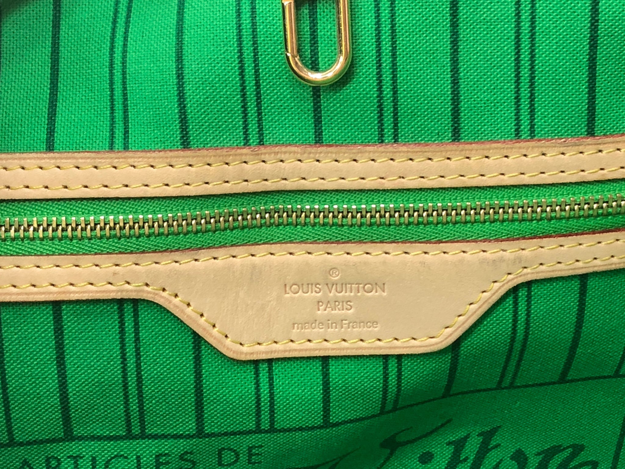 Louis Vuitton Palm Beach Neverfull GM Green – Dyva's Closet