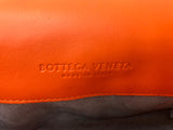 Bottega Veneta Women's Tangerine and Black Intrecciato Mini Nappa Glass Bag - Dyva's Closet