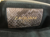 Zagliani Pewter Puffy Large Gray Metallic Hobo Bag - Dyva's Closet