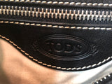 Tod's Black Leather Miky Bag - Dyva's Closet