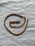 Henri Bendel Petal Triple Wrap Bracelet in Rose Gold/ Camel tone