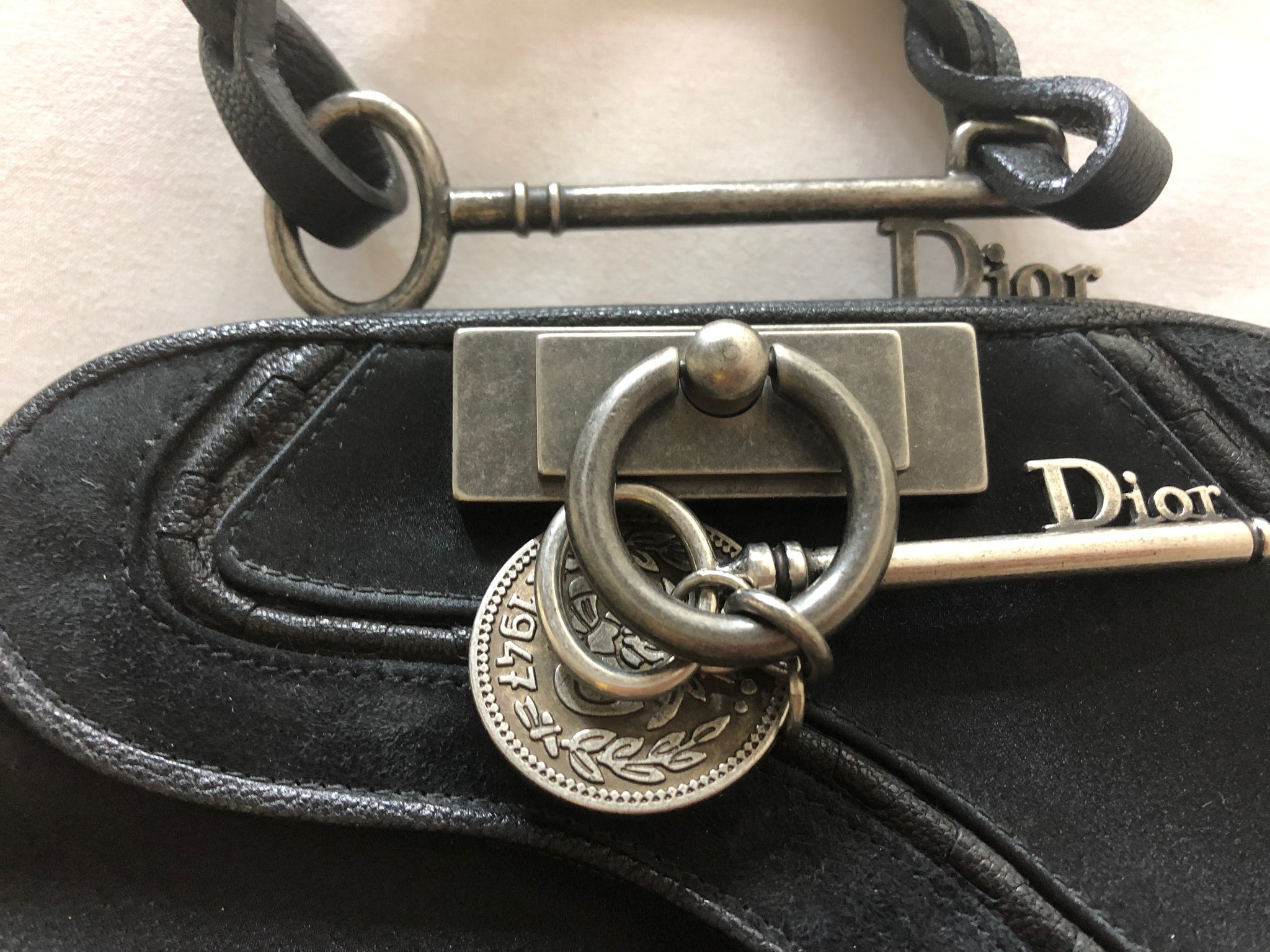 Dior Mini Key Gaucho Saddle Bag Limited edition – Dyva's Closet
