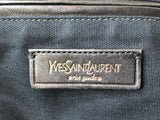 Yves Saint Laurent Grey Stingray Embossed Leather Easy Y Zip Tote Bag - Dyva's Closet