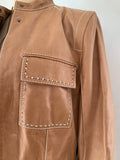 Yves Saint Laurent Vintage Leather Suit - Dyva's Closet