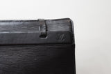 Louis Vuitton Black Epi Leather Croissette GM - Dyva's Closet