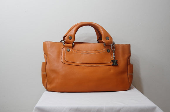 Celine Orange Boogie Bag - Dyva's Closet