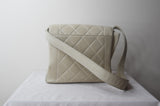 Chanel Vintage Beige Kelly Box - Dyva's Closet