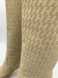 Hermès Cavalier perforated leather full monogram boots - Dyva's Closet