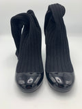 Chanel patent leather sock boot from the 2014 fall collection - Dyva's Closet