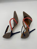 Malone Souliers Veronica tricolor heels