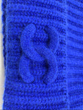 Chanel Electric Blue Cashmere oversized Beanie - Dyva's Closet