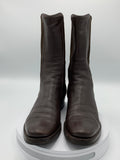 Sergio Rossi Ankle Boots in Chocolate Brown - Dyva's Closet