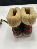 Gucci new ankle shearling boots
