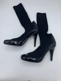 Chanel patent leather sock boot from the 2014 fall collection - Dyva's Closet