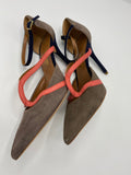 Malone Souliers Veronica tricolor heels