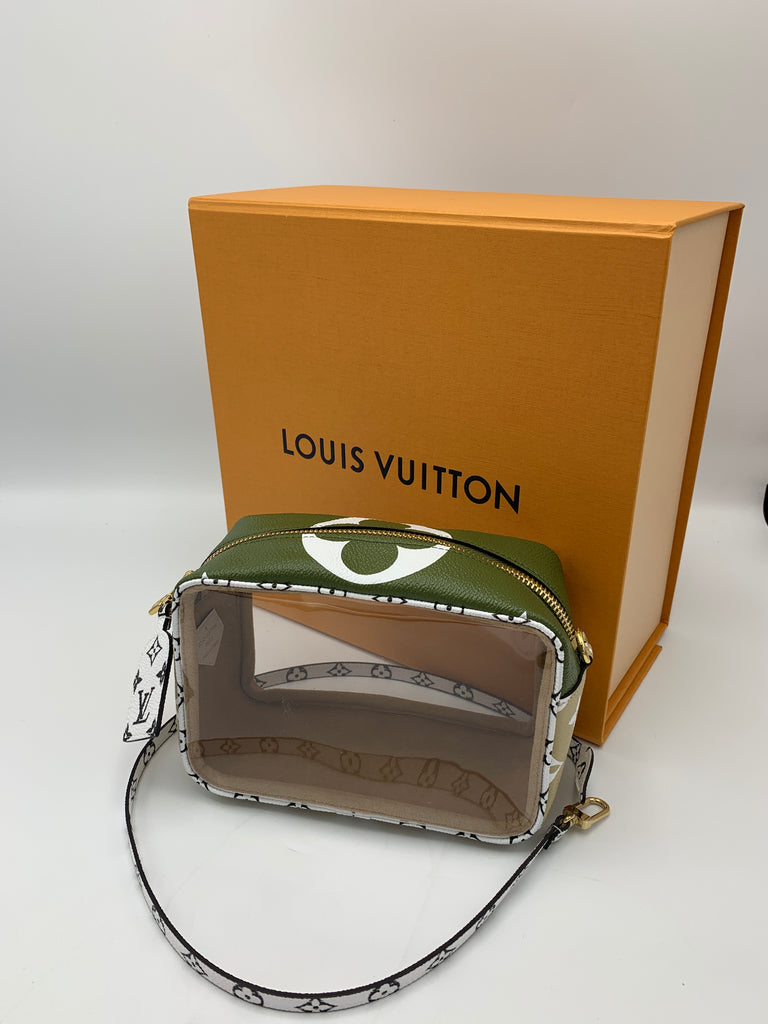 Brown Louis Vuitton Monogram Giant Beach Pouch Shoulder Bag
