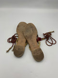 Jimmy Choo flat sandals with tassels - Dyva's Closet