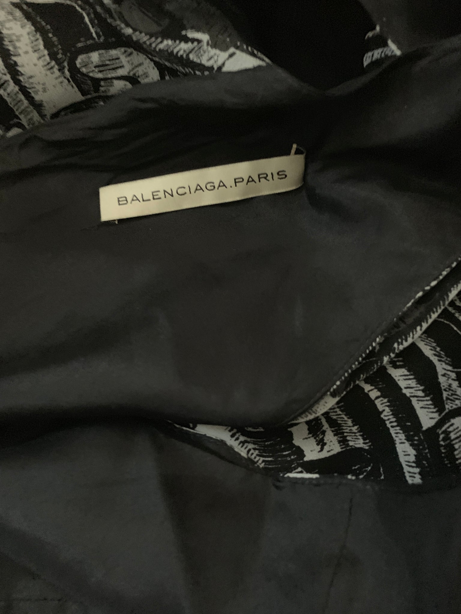Balenciaga Paris silk sleeveless dress – Dyva's Closet
